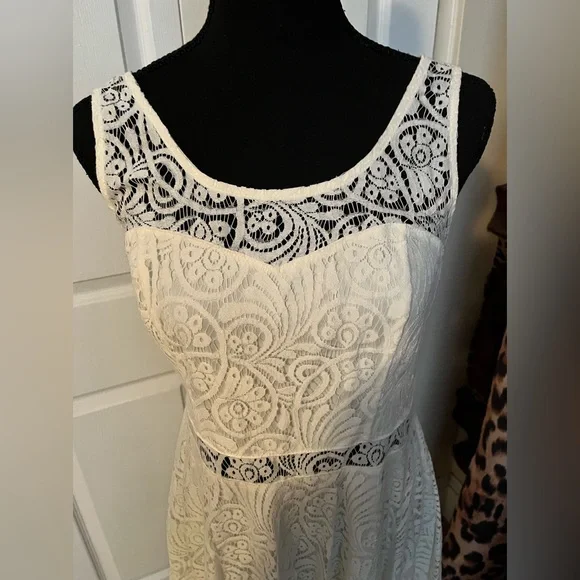 American Rag | Dresses | American Rag Cie Emy White Lace Dress Large |  Poshmark